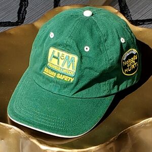 Henkels & McCoy "Nobody Gets Hurt" Green Hat, Never Worn, Vintage